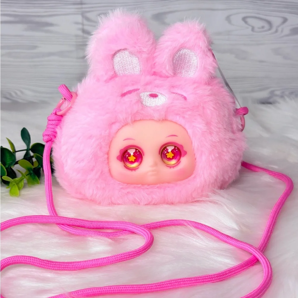 Pink Bunny Plush Shoulder Bag - Picture 8 of 12